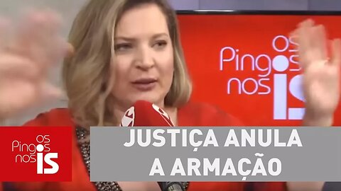 Joice: Justiça anula a armação feita contra mim por sindicato vermelho