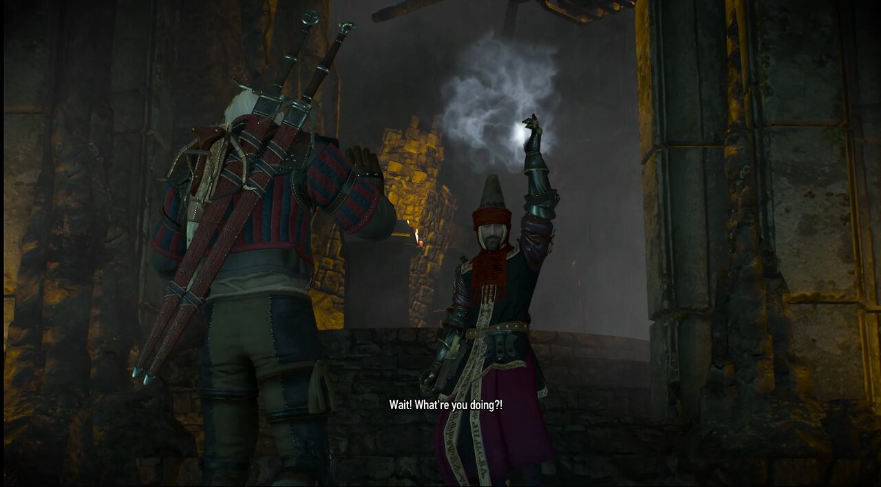 The Witcher 3 tower outta nowhere part 2