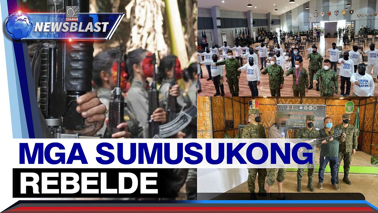 Mga sumusukong rebelde, nadagdagan at dumami pa matapos bumaliktad sina Jhed Tamano at Junila Castro