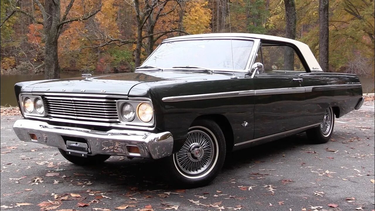 1965 Ford Fairlane 500 Sports Coupe (289 V8) Start Up, Road Test, and In Depth Review