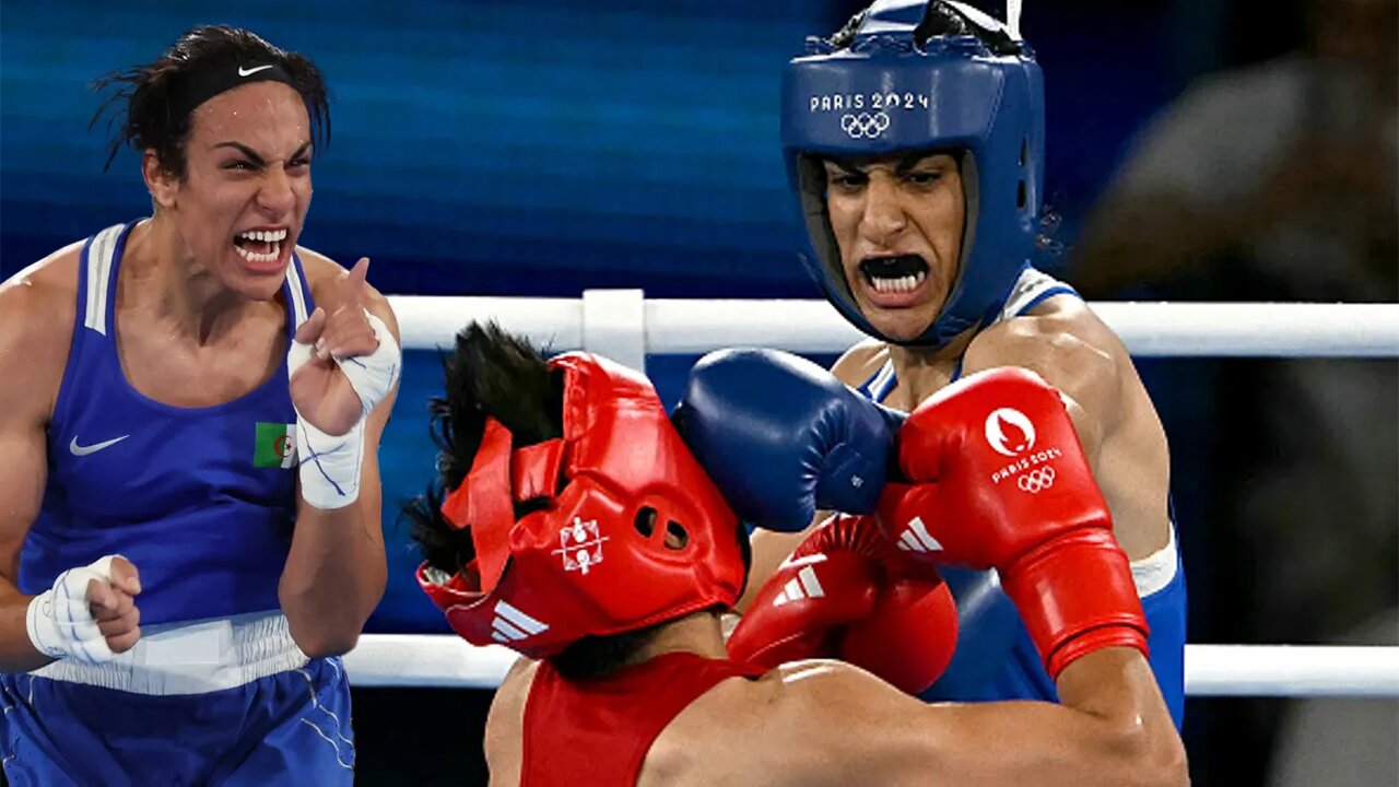 SHOCKING! Male Boxer Imane Khelif VICIOUSLY DESTROYS female boxer at Olympics! Sports world STUNNED!