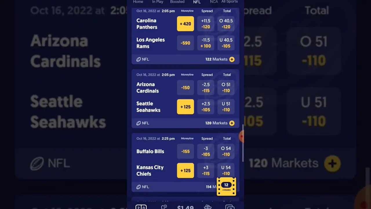 Fliff app picks