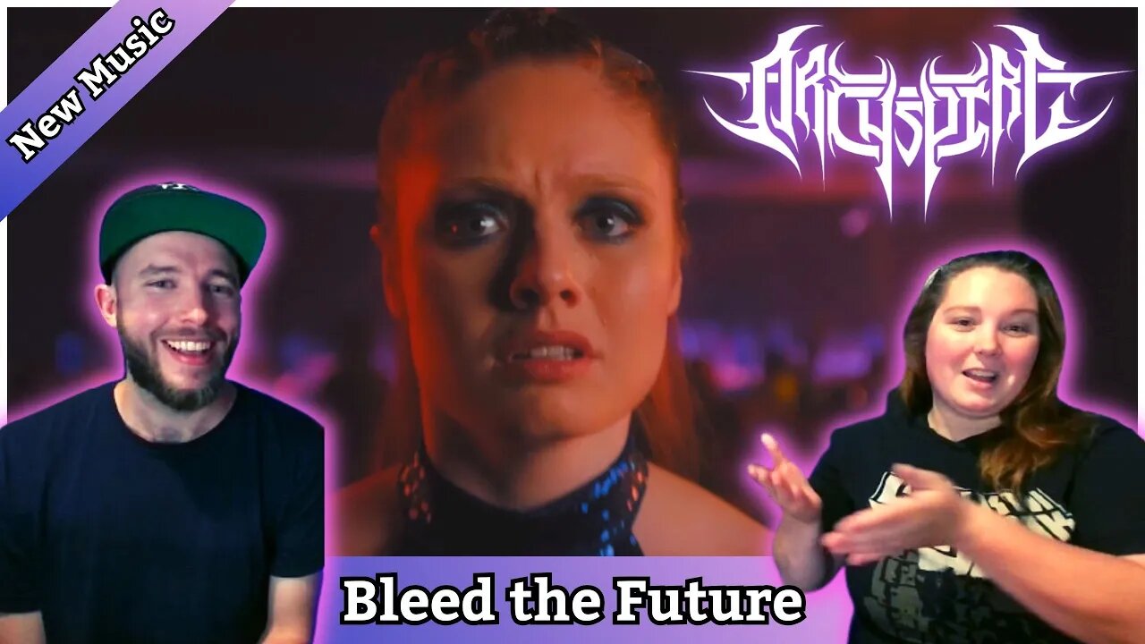 RESIDENT EVIL Level Body Horror | Couple React to Archspire - Bleed the Future #reaction #archspire