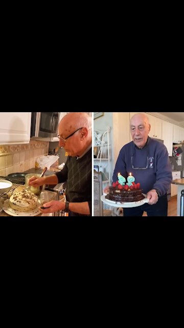 Talented grandpa becomes a baker at 90-years-old