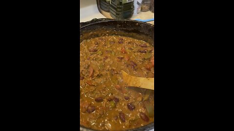 Homemade chili