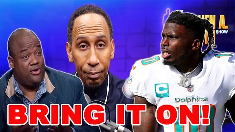 Stephen A teases he is about to ATTACK Jason Whitlock again! Tyreek Hill TAKES A SHOT at Whitlock!