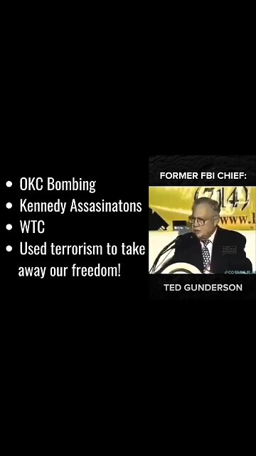 Ted Gunderson Former FBI Chief Exposes Illuminatsi NWO Satanic Globalists Agenda