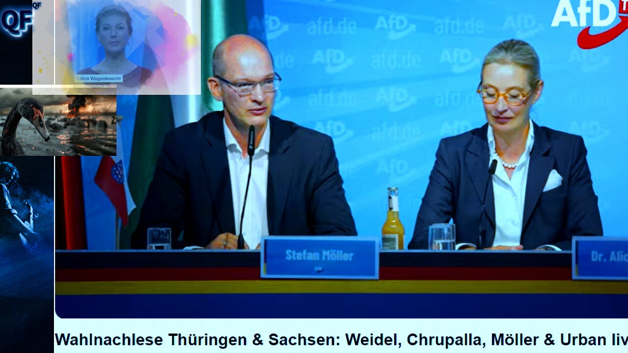 D.J.T. Fires Back At Reporter /Election review Thuringia & Saxony /BZ-X