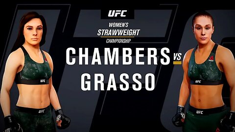 EA Sports UFC 3 Gameplay Alexa Grasso vs Alex Chambers