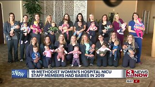 19 Methodist Women's Hospital NICU Staff Members Had 19 Babies in 2019