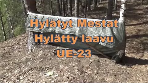 Hylätyt Mestat - Hylätty laavu UE-23