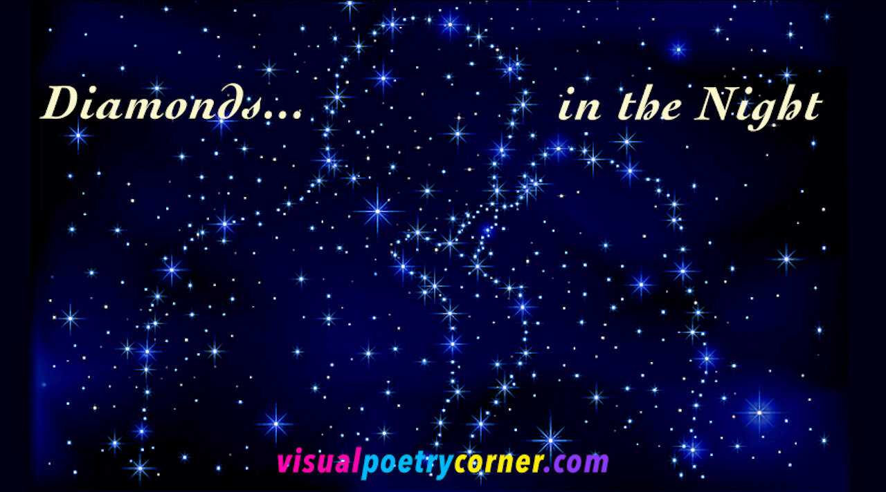 Beautiful Love Poem: "Diamonds in the Night"