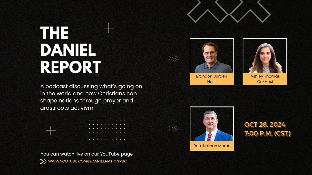 The Daniel Report with Congressman Nathaniel Moran