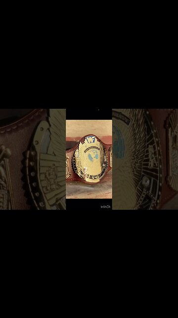 Someone Combined The Winged Eagle & Big Eagle Into One Belt & It's Beautiful! #shorts