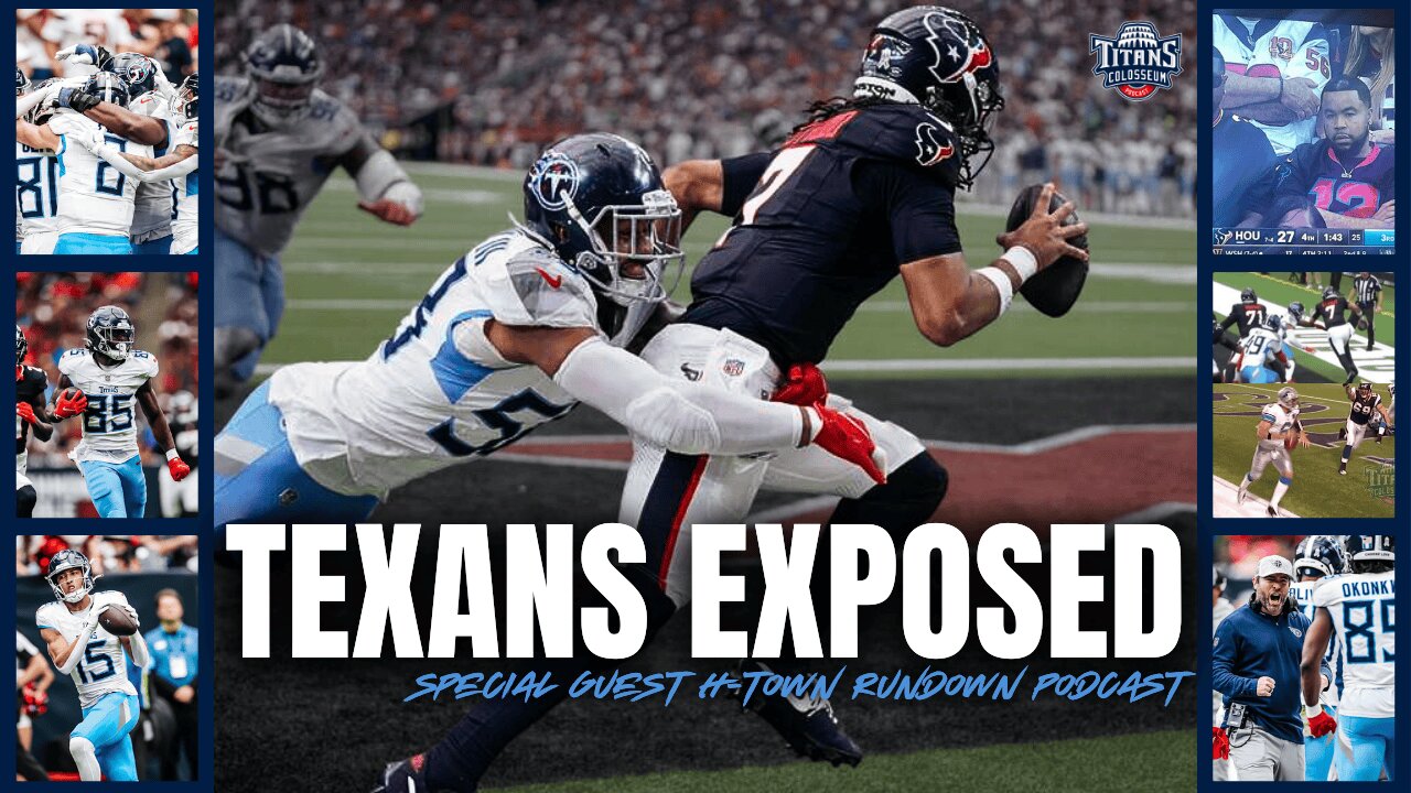 Tennessee Titans Fans React To Titans EXPOSING The Houston Texans