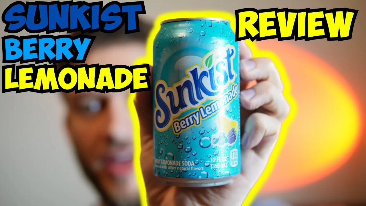 Sunkist Berry Lemonade Soda Review