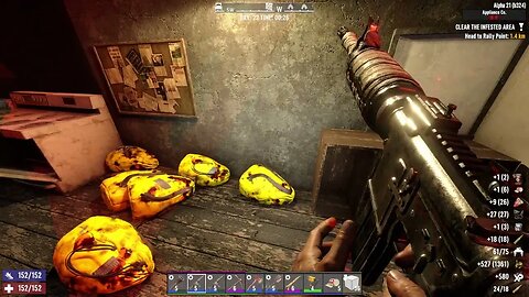 7 Days to Die - Alpha 21 Day 21 Horde Night Nomad Difficulty (No Commentary)