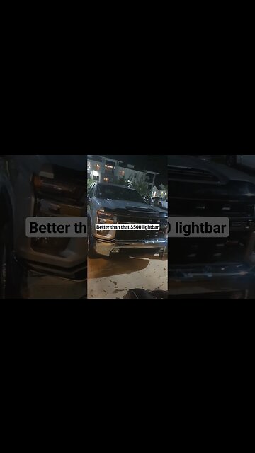 Heavy Chevy Light bar - The Cheap Version #duramax #chevyduramax #chevrolet #dieseltrucks