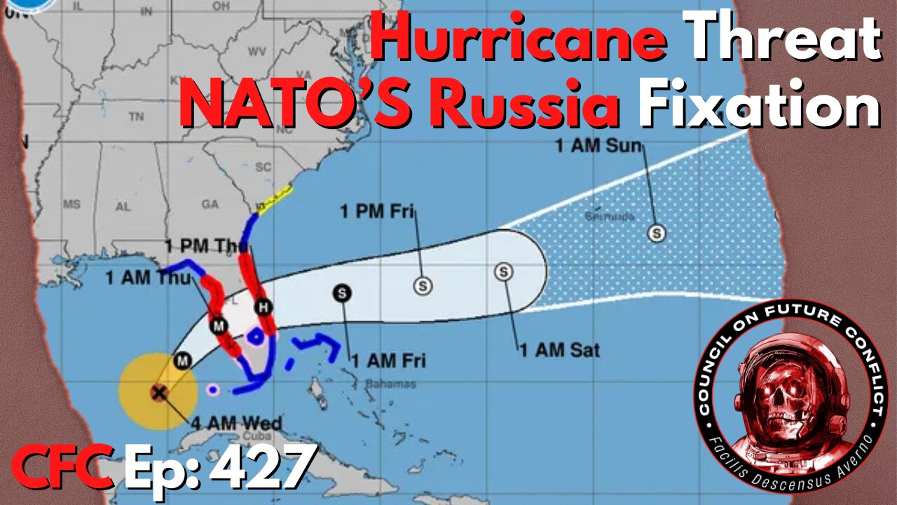 Hurricane Threat, NATO’s Russia Fixation