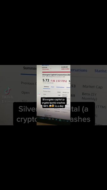 Is Silvergate Bank going under?? #finance #shorts #money