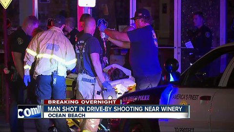 Fight leads to drive-by shooting in Ocean Beach