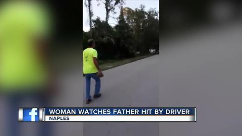 Woman Watches Father Hit By Driver