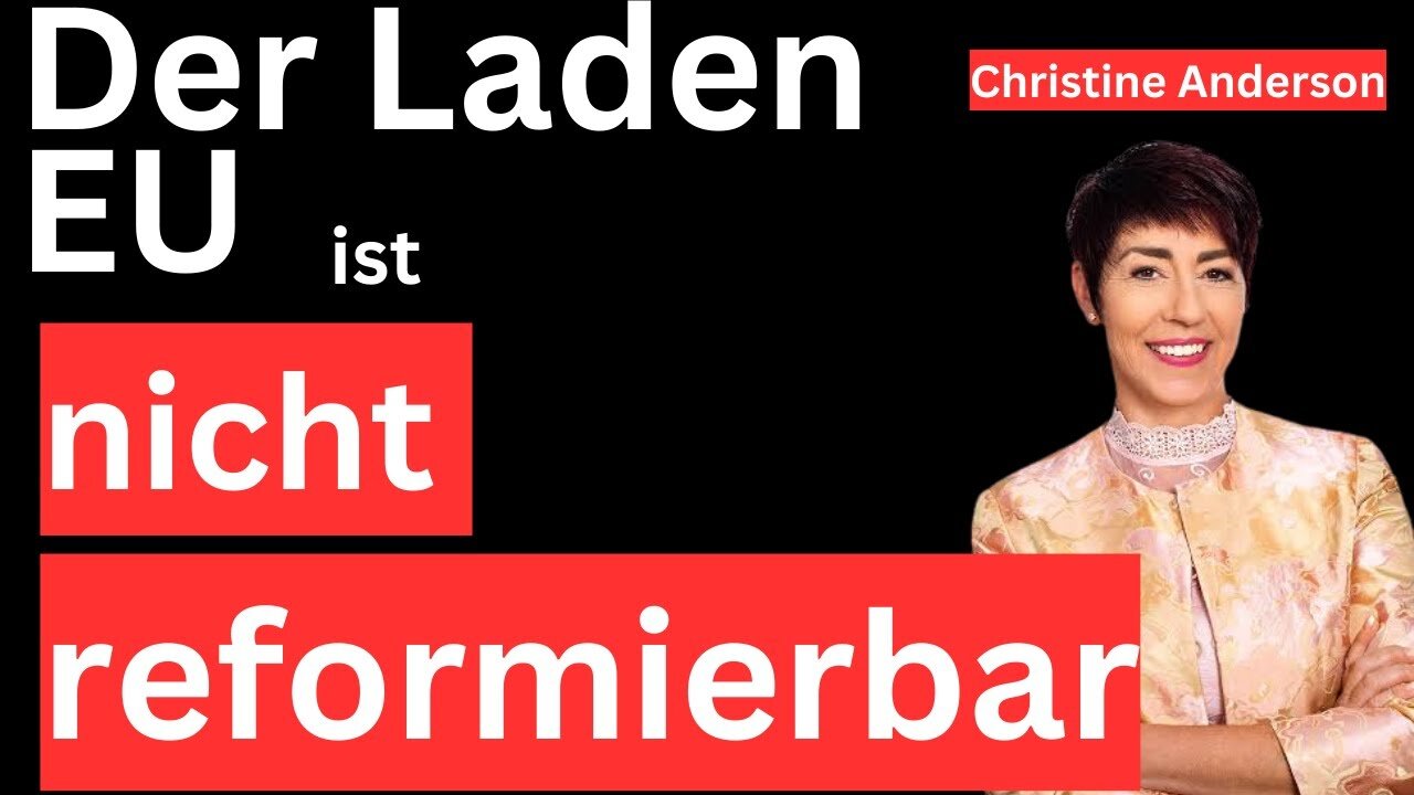 Christine Anderson (AfD) zu von der Leyen klar und deutlich@warum.kritisch🙈