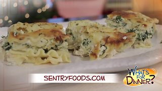 What's for Dinner? - Chicken Alfredo Lasagna