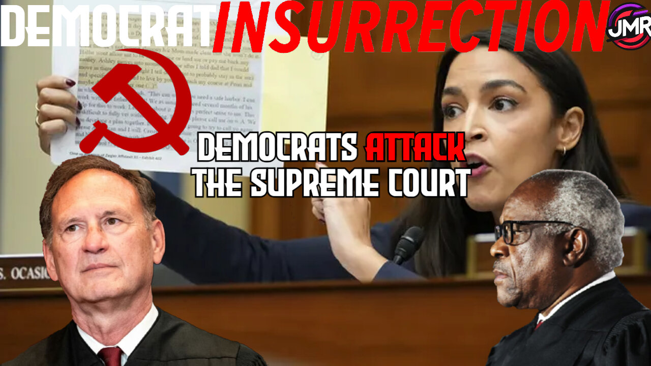 A desperate diversion from Biden UNHINGED AOC files articles of impeachment against Supreme court