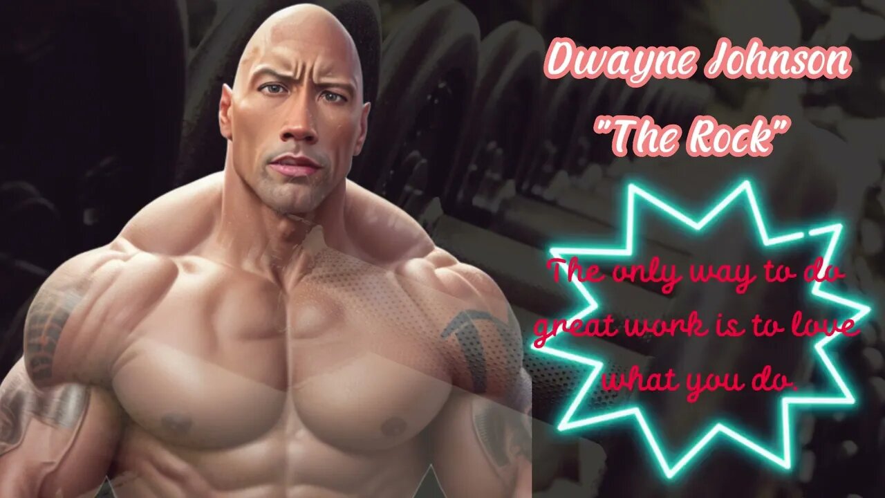 Dwayne "The Rock" Johnson on Success