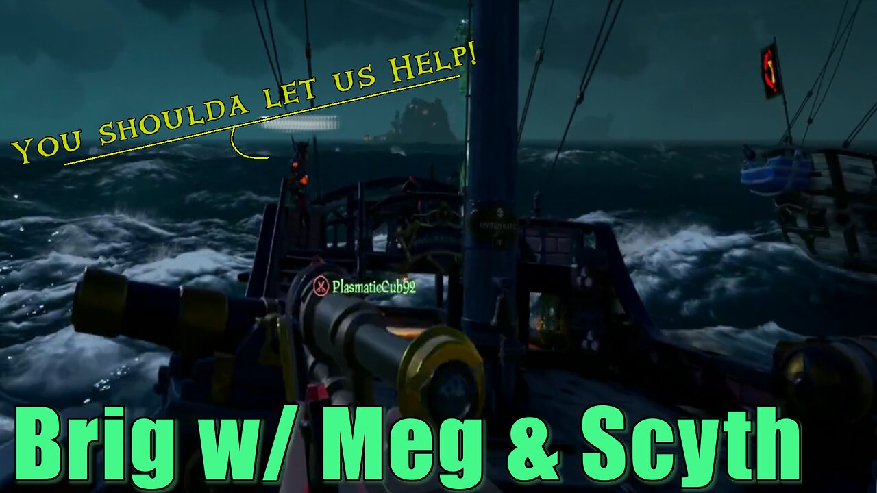 Sea of Thieves - Brig w/ Scyth and Meg