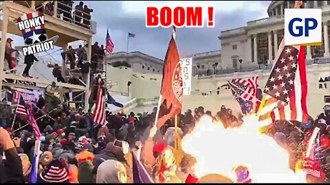 CAPITOL POLICE FIRED EXPLODING FLASH GRENADE INTO CROWD on Jan. 6 - WOMEN, CHILDREN & SENIORS !