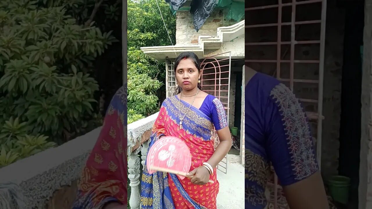 ফ্যান না কিনে দিলে পাখার বাতাস না পাখার বাড়ি খাবে😄😄 #shortsvideo #viral
