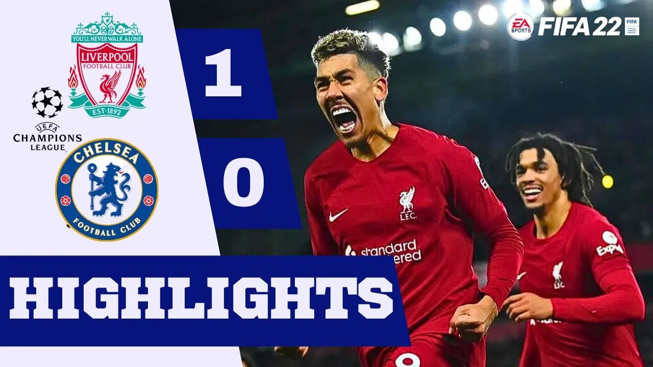 Chelsea Vs Liverpool | UCL Final Highlights FIFA 22