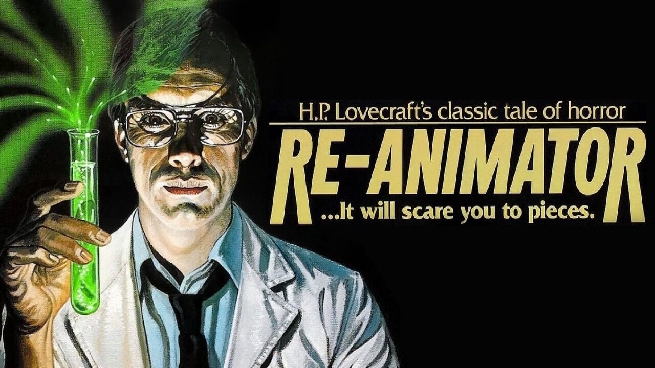 Re-Animator (1985) Jeffrey Combs, Bruce Abbott, Barbara Crampton