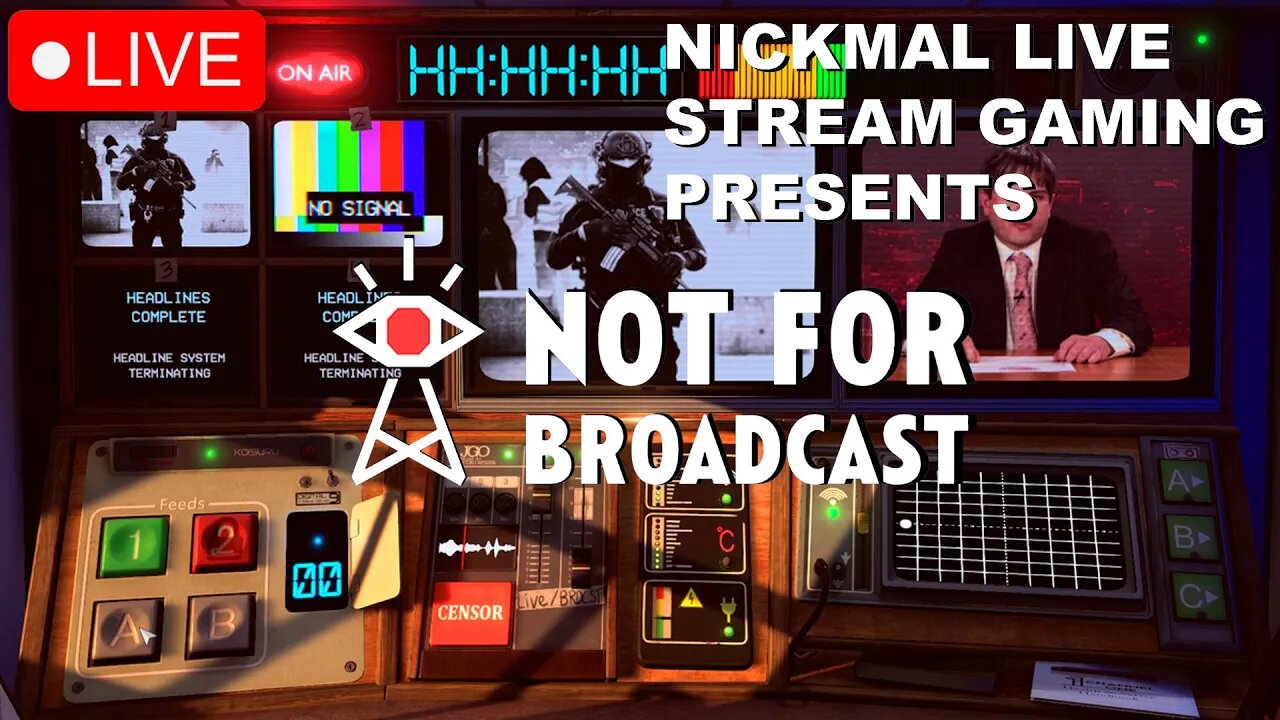 Not For Broadcast | Live Stream | How The Media Influences Wars!