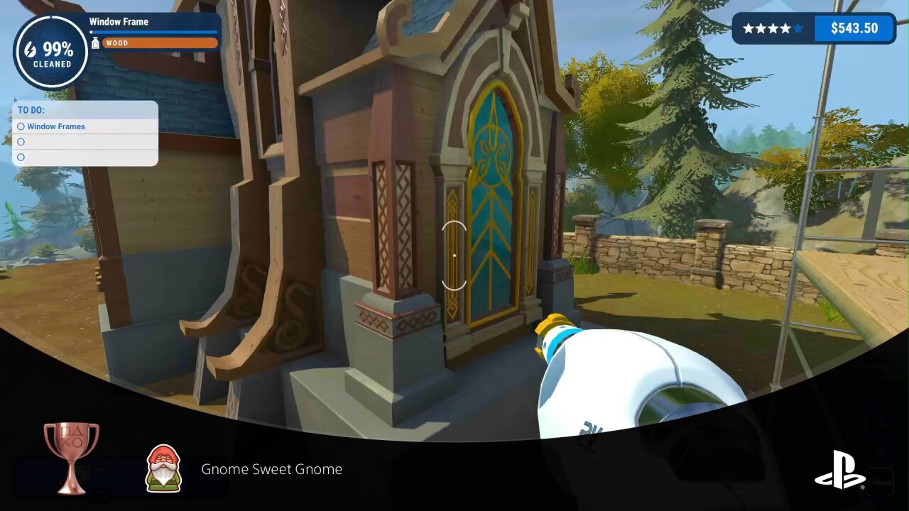 Platinum Walkthrough Power Wash Simulator PS5 - Trophy #20 Gnome Sweet Gnome