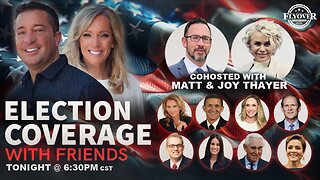 LIVE Election Coverage: Special Guests & In-Depth Analysis! with David & Stacy Whited + Matt & Joy Thayer - Lara Logan, General Flynn, Clay Clark, Christina Bobb, Breanna Morello, Roger Stone, Lara Trump, Bill Federer, Floyd Brown, Mark Mitche