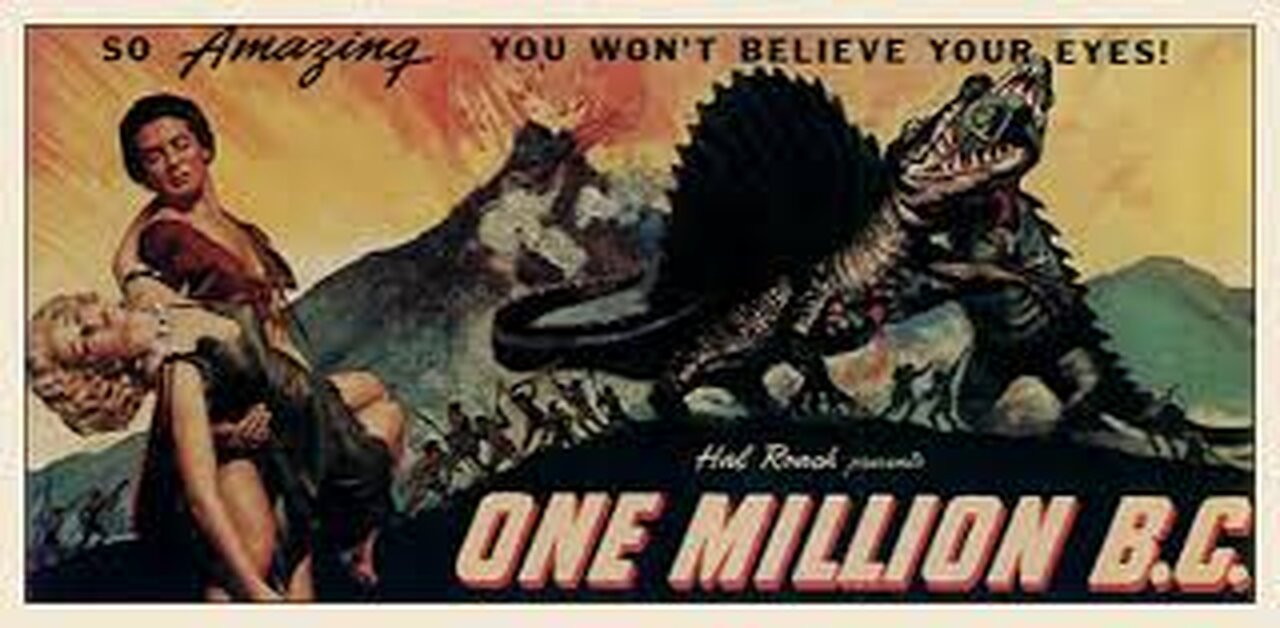 ONE MILLION B.C. (1940). Colorized