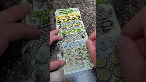 Winning 2 Lottery Tickets Mega Millionaire