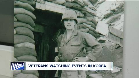 Local veterans watching events in Korea