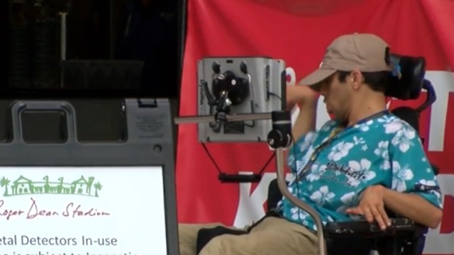 Man gets dream job at Roger Dean Stadium
