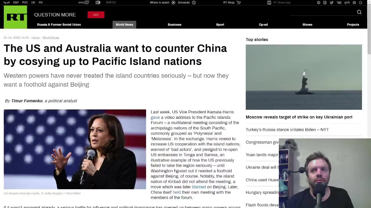 The US and Australia want to counter China by cosying up to Pacific Island nations