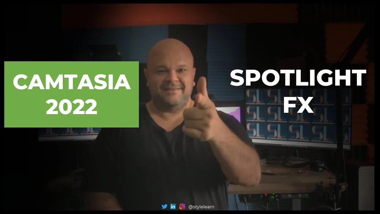 Spotlight Visual Effect in Camtasia 2022