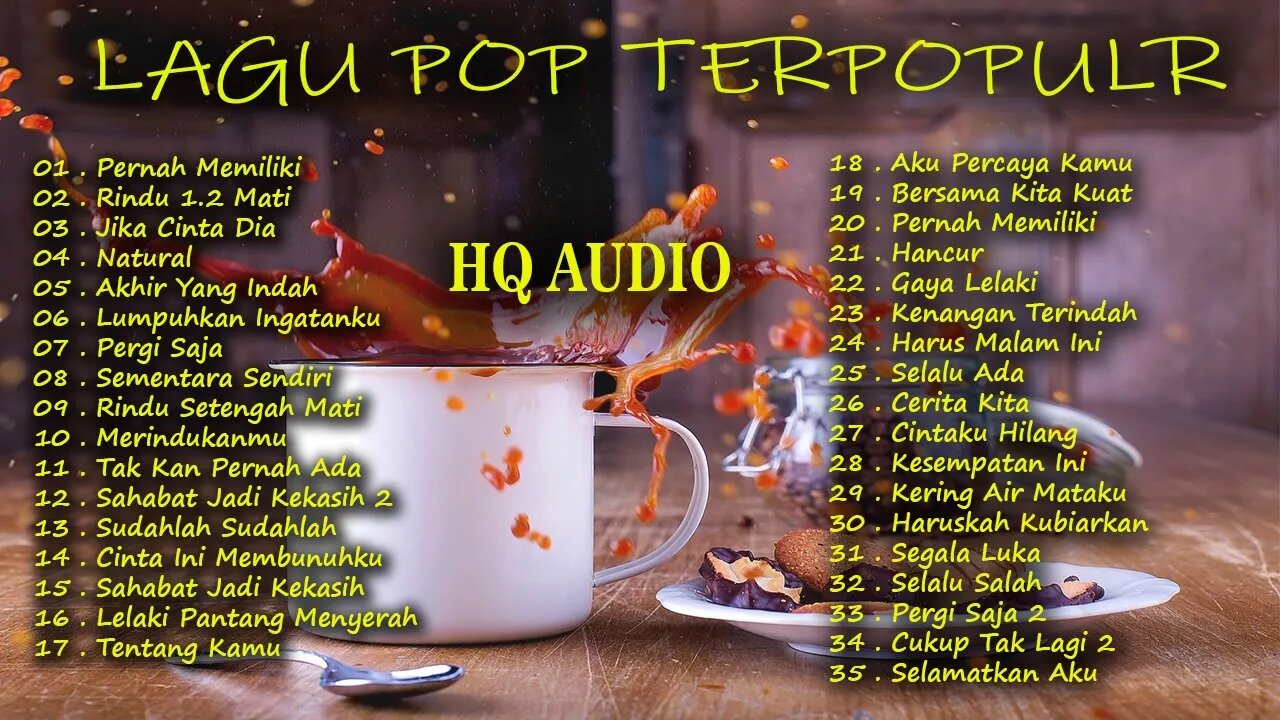 PLAYLIST LAGU POP INDONESIA TERPOPULER