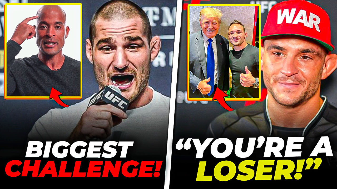 Sean Strickland ACCEPTS David Goggins Challenge *MESSAGE*! Dustin Poirier ATTACKS Michael Chandler