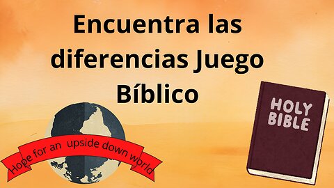 Encuentra las diferencias Juego Bíblico