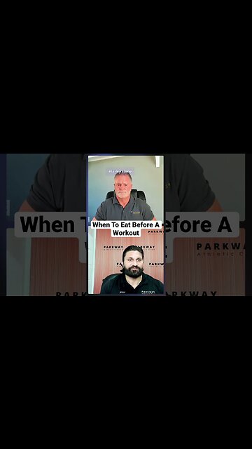 What And When To Eat Before A Workout #shorts