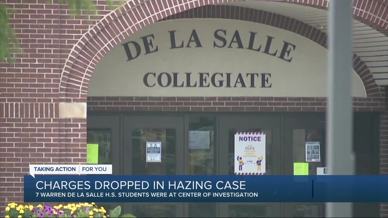 Charges dropped against 7 Warren De La Salle players in hazing investigation