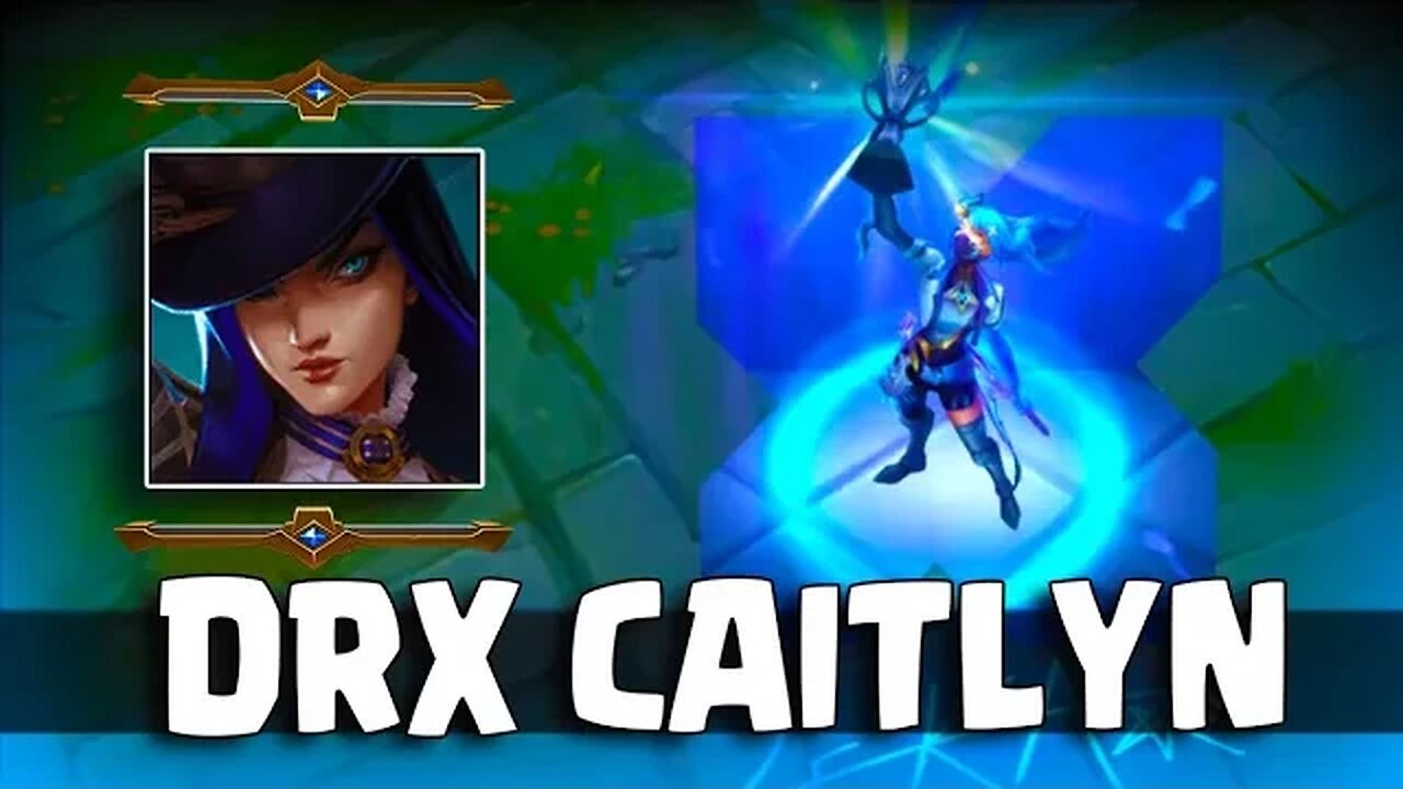 Caitlyn | Skin : DRX 🎁 New Skin League of Legends 2023 🎁 PBE Preview Spotlight New Skin